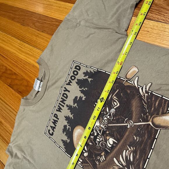 Vintage 90s Medium Looney Tunes T-Shirt Grunge Distressed USA Made Tee Cartoon - Picture 6 of 9